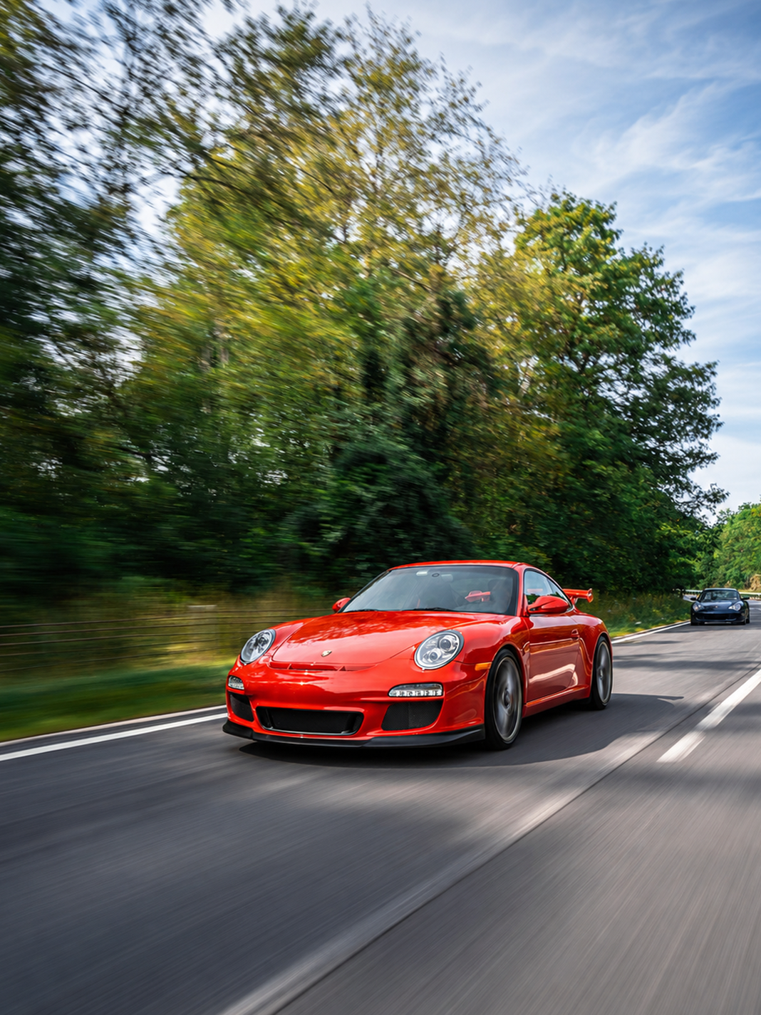 Porsche 997 GT3 - road capture