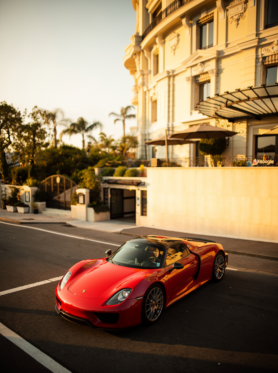 Porsche 918 - Monaco