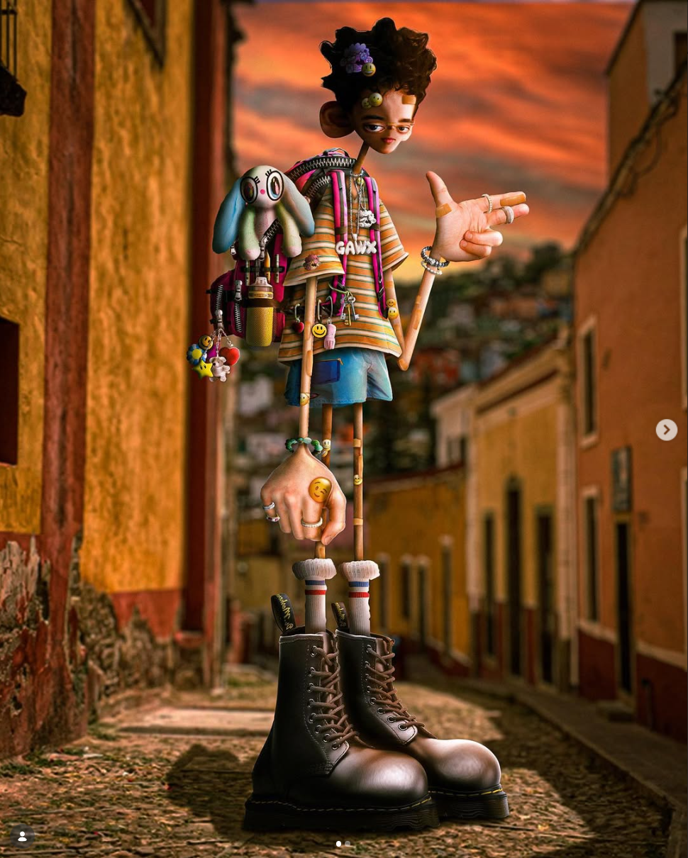 Alley Wanderer - character study